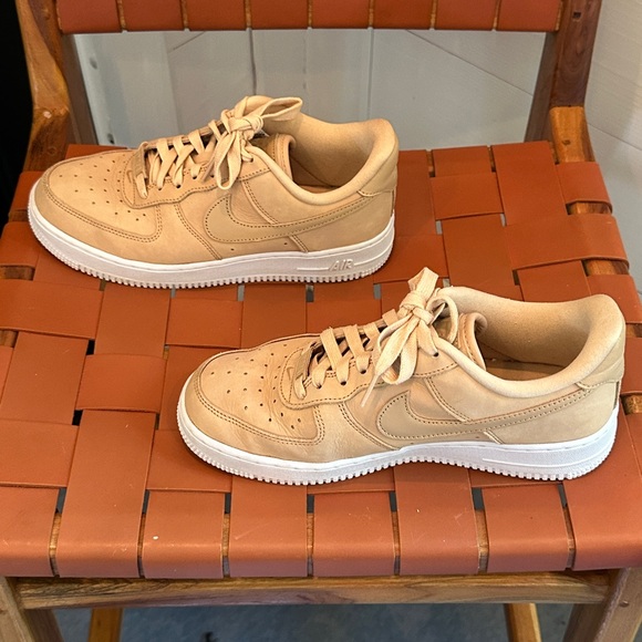 Unisex Nike Air Force 1 Low Premium in Vachetta Tan Leather - Women’s Size 8 - Picture 3 of 7